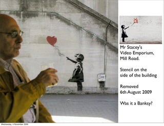 STENCIL ART_Blek le Rat/BANKSY | PPT