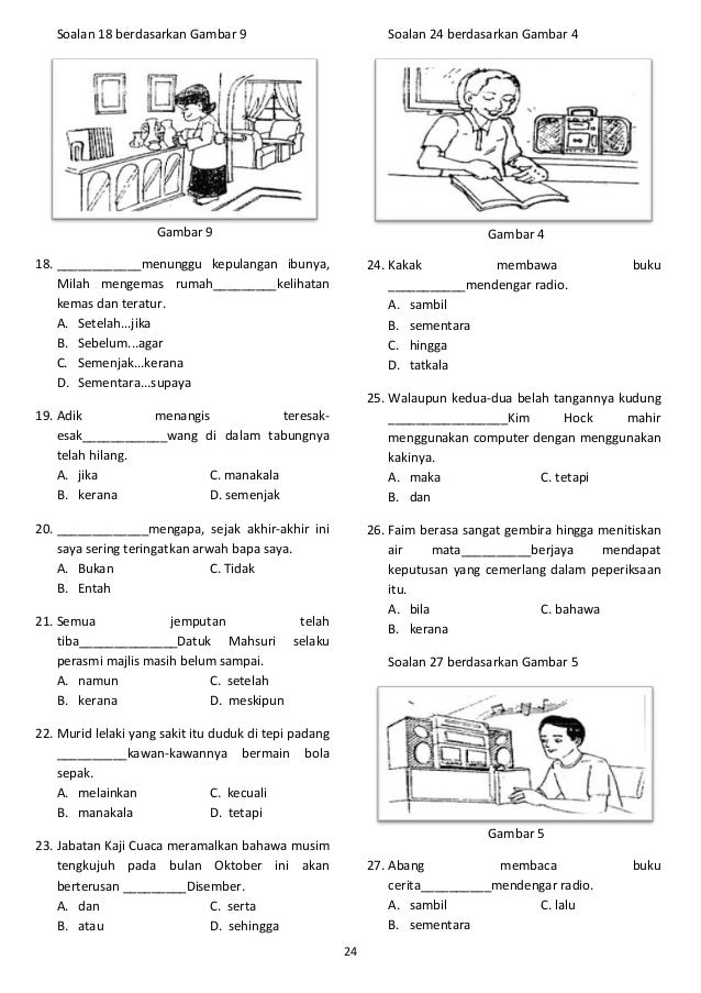 Bank Tatabahasa Upsr 1