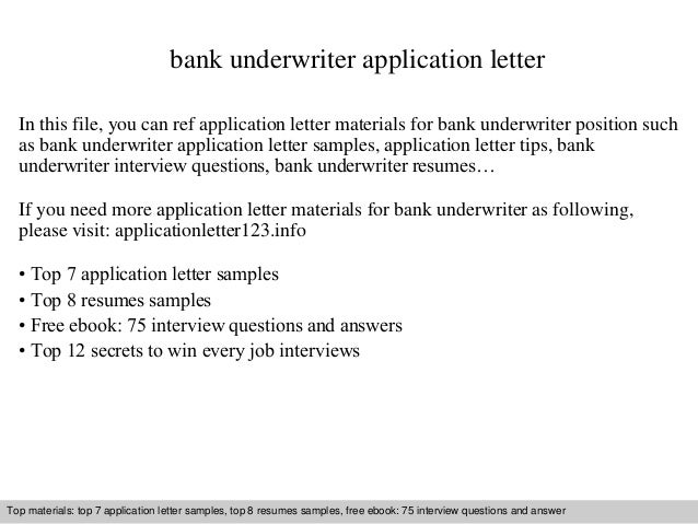 Writing A Letter To Underwriter Sample from image.slidesharecdn.com