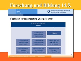 Forschung und Bildung 14.5.
 