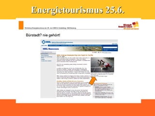 Energietourismus 25.6.
 
