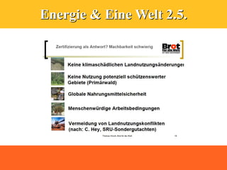 Energie & Eine Welt 2.5.
 