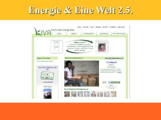 Energie & Eine Welt 2.5.
 