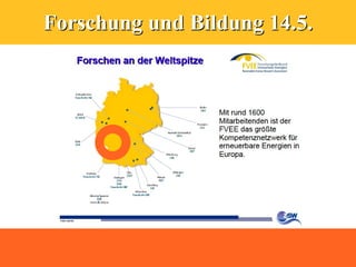 Forschung und Bildung 14.5.
 