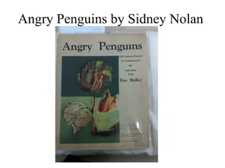 Angry Penguins by Sidney Nolan 