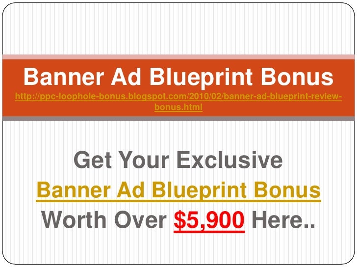 Banner Ad Blueprint Review Huge Bonus