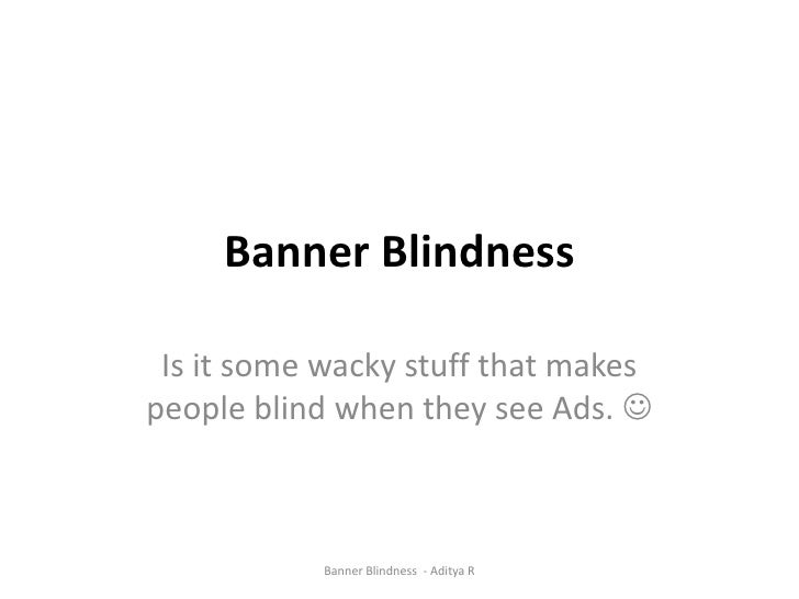 Banner Blindness