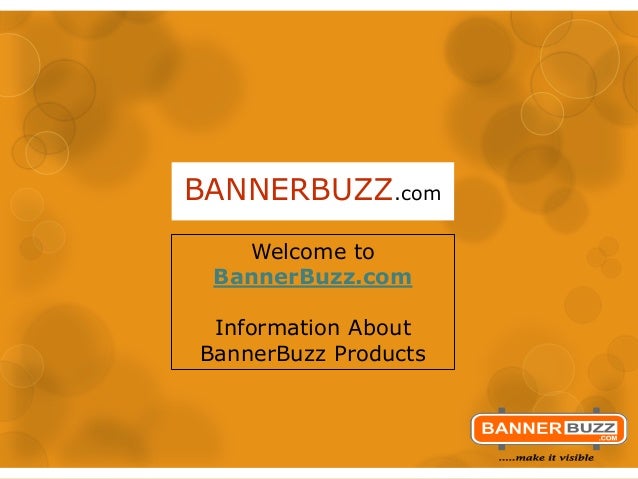 Bannerbuzz Products Informations