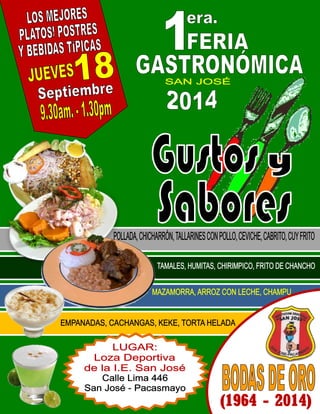 Banner feria gastronomica 2014