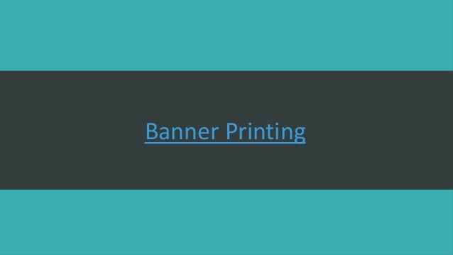 Benefits Of Banner Printing