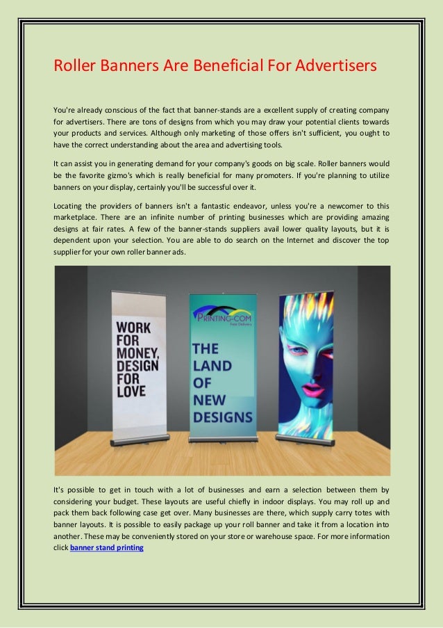 Banner Stand Printing