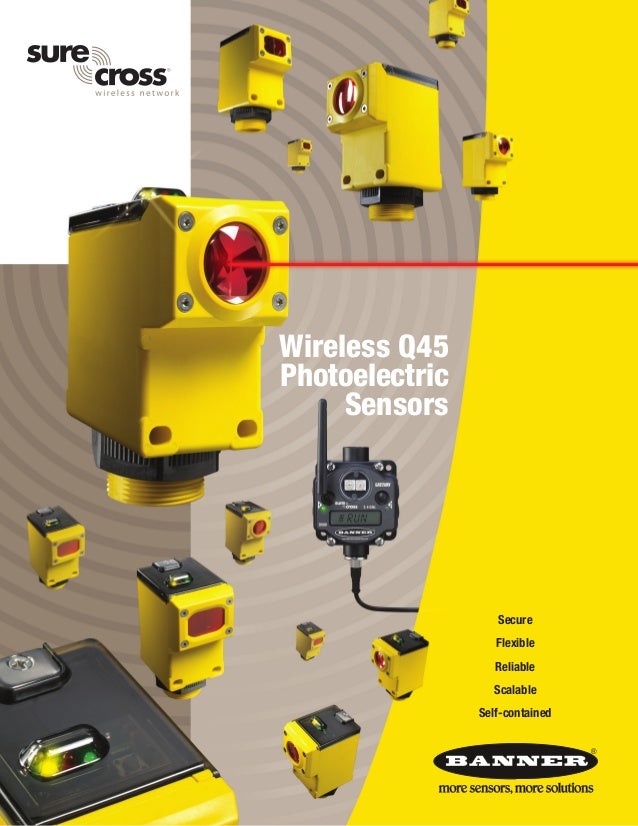 Banner Wireless Surecross 45 Brochure