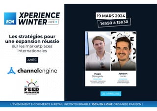 ECN Xperience Winter : découvrez le programme