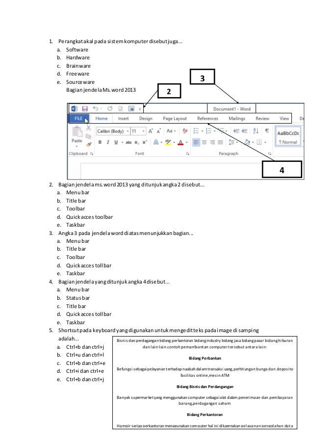Contoh Soal Ukk Tik Kelas 8 - Berbagi Contoh Soal