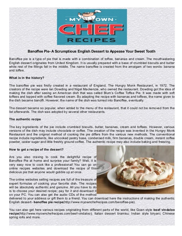 type recipes online