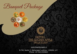 Banquet package - Banquets in Lucknow