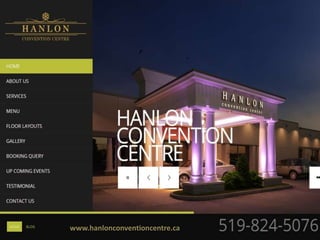 www.hanlonconventioncentre.ca
 