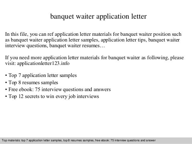 objective for waitress resume