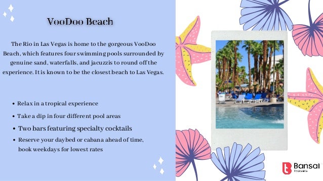 Voodoo Pool Rio 10 Best Beaches in Las Vegas | PDF