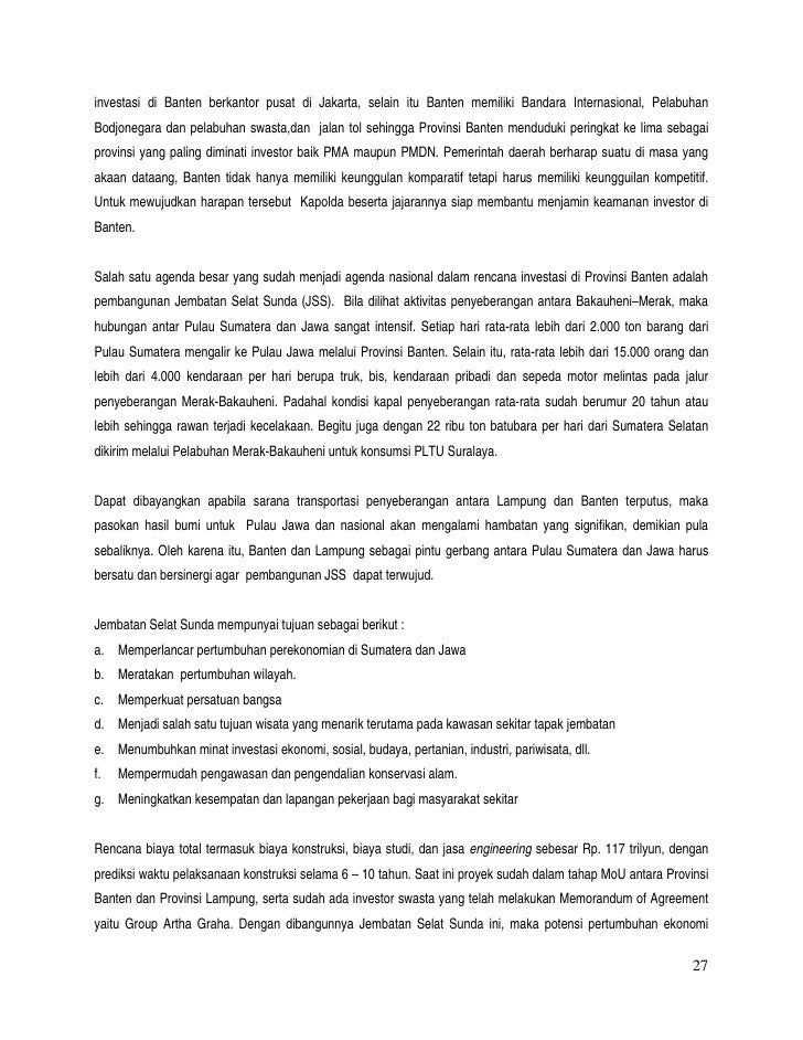 Laporan Akhir Ekpd 2009 Banten Untirta