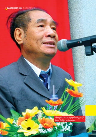 4 BẢN TIN HOA SEN - THÁNG 12/2013

Nhà giáo ưu tú Nguyễn Ngọc Ký
Ảnh: Tư liệu từ internet

 