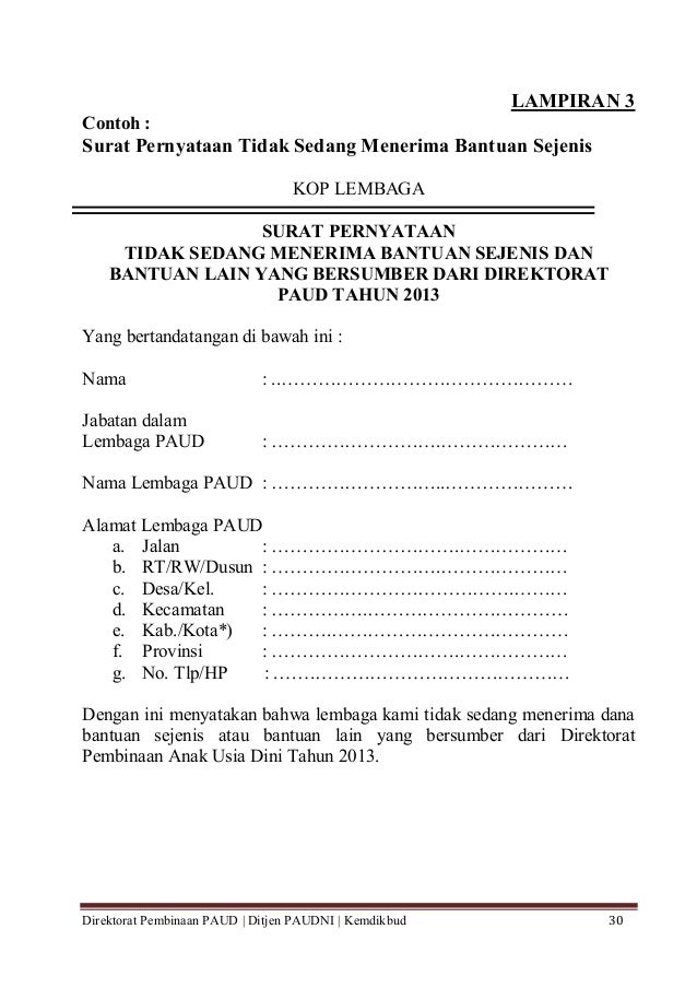 surat hibah jalan Bantuan paud ape surat hibah jalan Bantuan paud ape