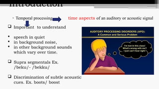 CAPD presentation OF CENTRAL AUDITORY PROCESSING DISORDERS.pptx