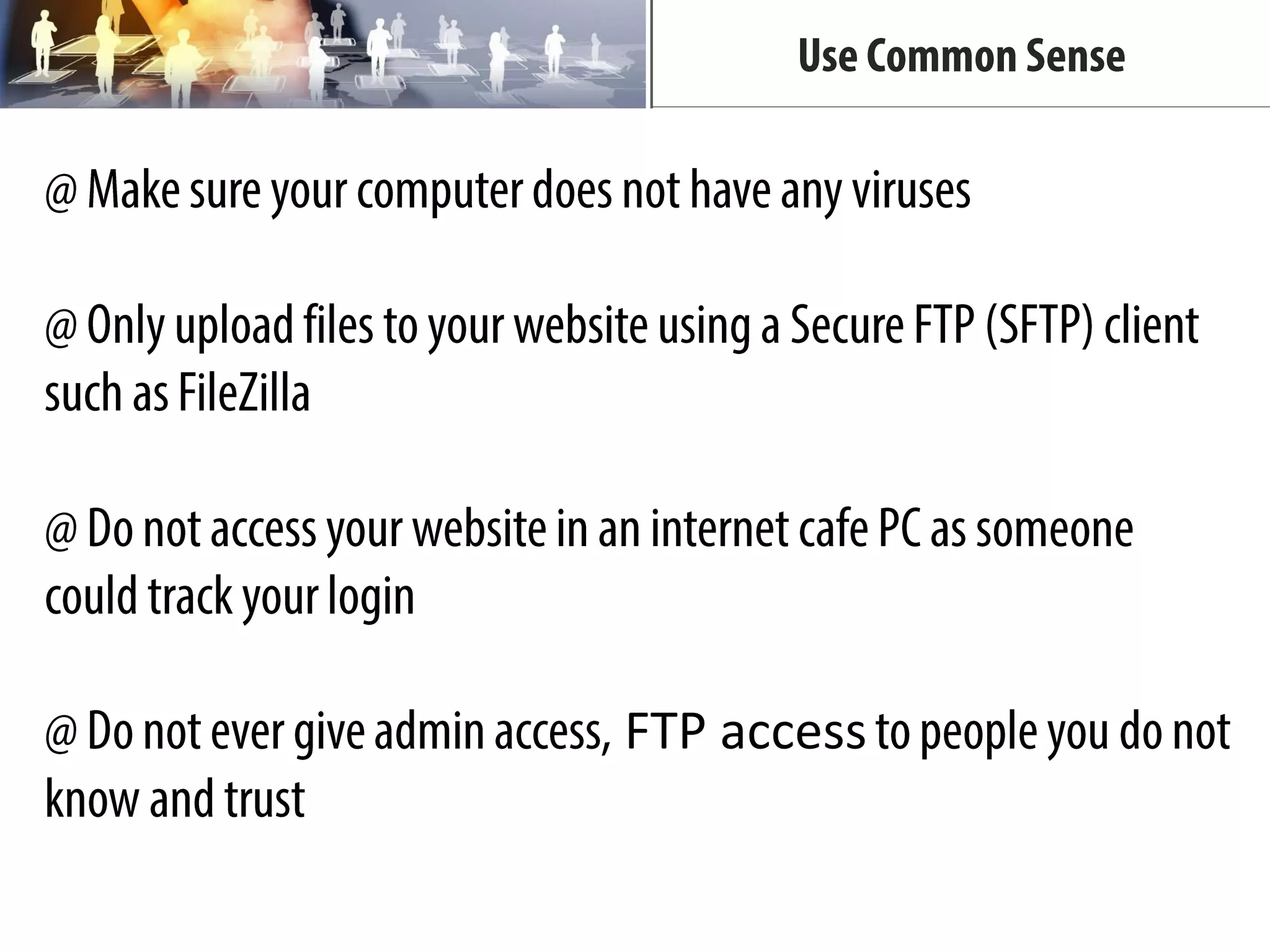 FTP access