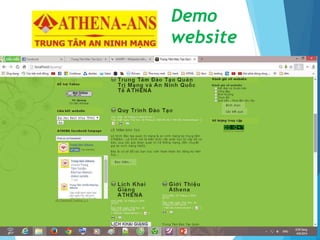 Demo
website
 