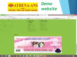Demo
website
 