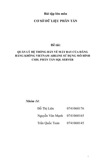 Thiết kế web đặt vé máy bay trực tuyến