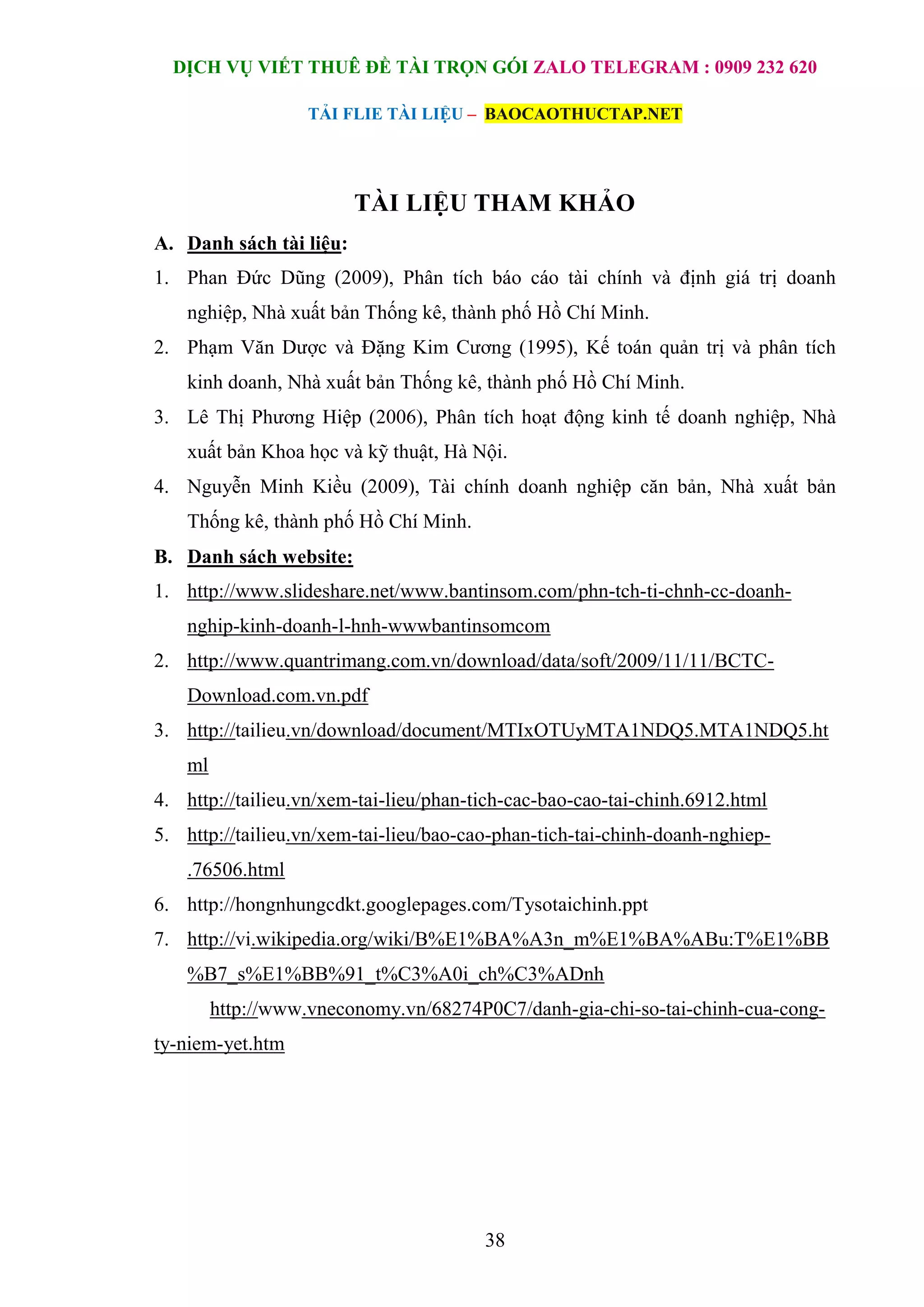 Báo Cáo Thực Tập Phân Tích Hiệu Quả Hoạt Động Kinh Doanh Tại Công Ty | DOCX