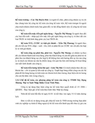 Bao cao thuc tap tong hop cong ty cieza vinh phuc | DOCX