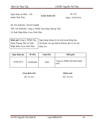 Bao cao thuc tap tong hop cong ty cieza vinh phuc | DOCX