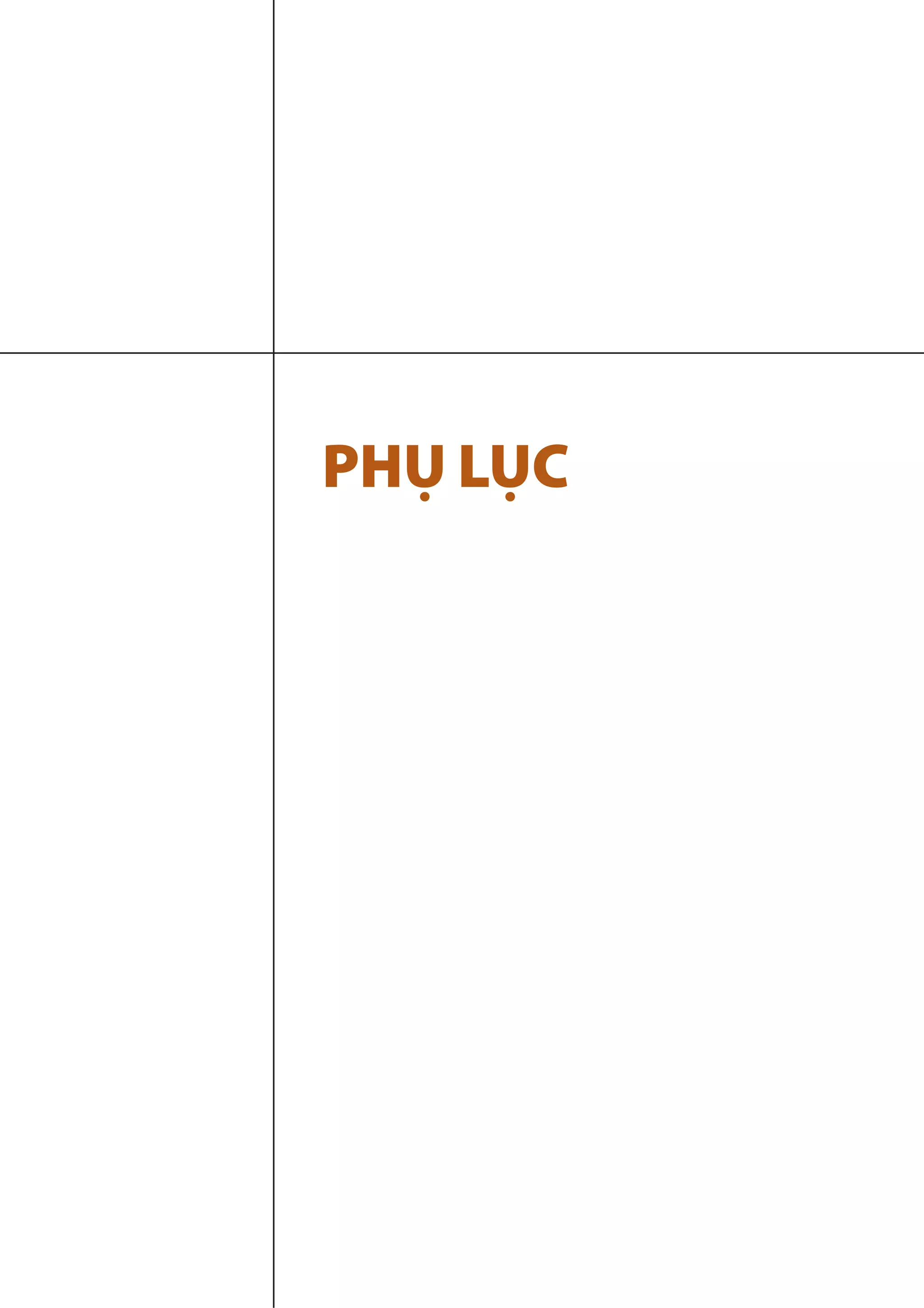 PHỤ LỤC
 