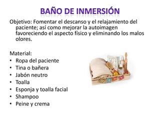 Baño de inmersion | PPTX