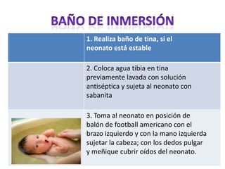 Baño de inmersion | PPTX