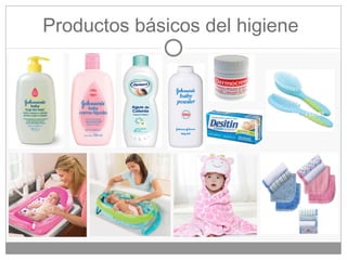 Productos de higiene para el recién nacido
