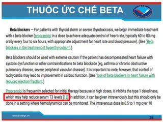 www.bvtwqn.vn
THUỐC ỨC CHẾ BETA
26
 