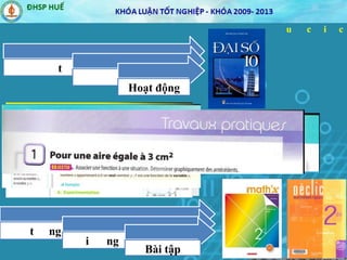 u c i c
t
Hoạt động
t ng
i ng
Bài tập
 