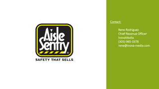 Contact: 
Rene Rodriguez 
ChiefRevenueOfficer 
InovaMedia 
(305) 965-3378 
rene@inova-media.com 