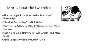 BA and a PO: Where do they meet and where do they conflct | PDF