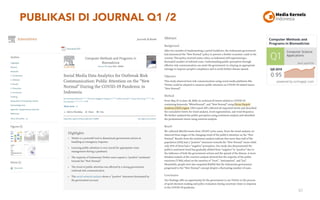PUBLIKASI DI JOURNAL Q1 /2
57
 