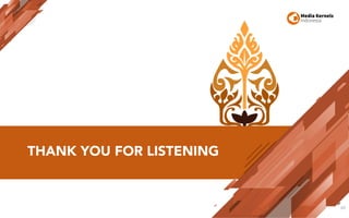 THANK YOU FOR LISTENING
60
 