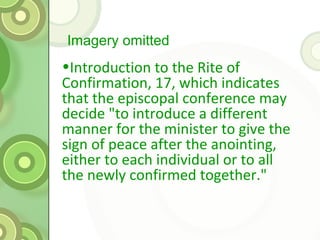 Baptism and Confirmation | PPT