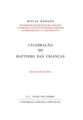 Celebração do Baptismo | PDF
