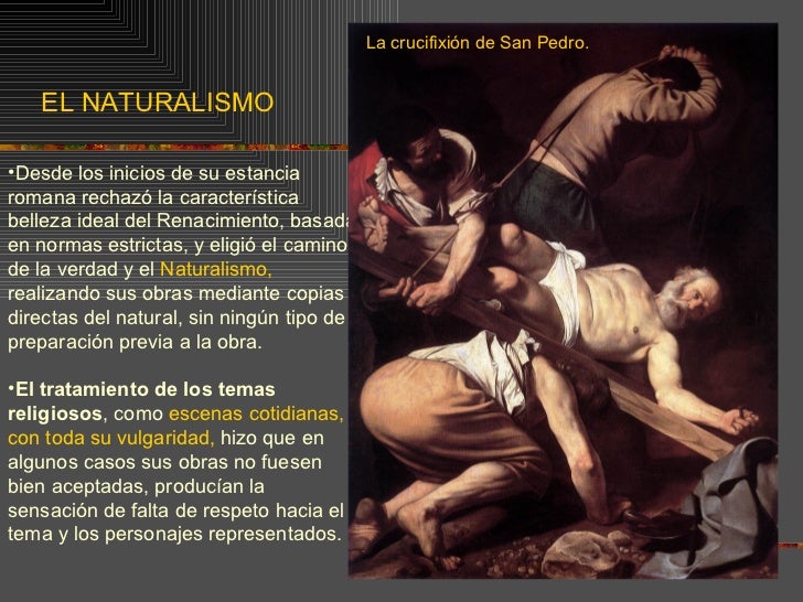 Pintura Barroca: Caravaggio