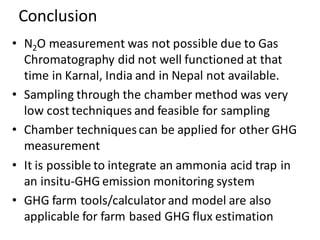 Baral, Bandhu Raj - Climate Food and Farming CLIFF Network annual workshop November 2017