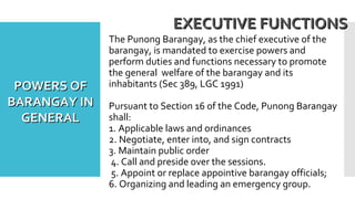 Barangay Local Government Unit