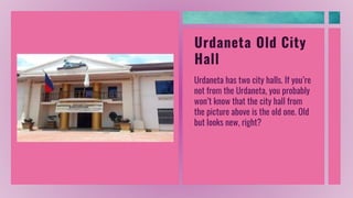 Urdaneta Old City
Hall
Urdaneta has two city halls. If you’re
not from the Urdaneta, you probably
won’t know that the city hall from
the picture above is the old one. Old
but looks new, right?
 